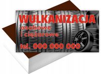 Wizytówki firmowe reklamowe 200szt dużo wzorów WULKANIZACJA OPONY