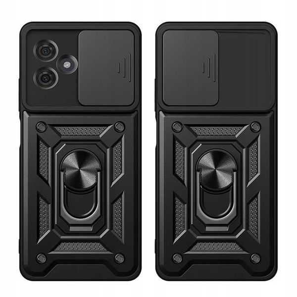 Spacecase Camring Motorola Moto G54 Black zdjęcie 3