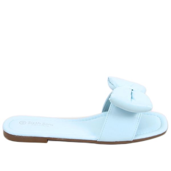 Klapki z kokardą Blue r.38 zdjęcie 1
