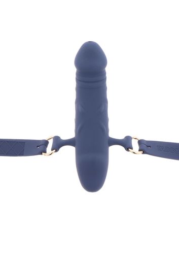 Silicone Breathable Penis Gag Blue na Arena.pl