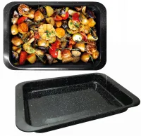 BLACHA FORMA DO PIECZENIA BRYTFANNA DUŻA NIEPRZYWIERAJĄCA NON STICK 29x42cm