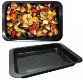 BLACHA FORMA DO PIECZENIA BRYTFANNA DUŻA NIEPRZYWIERAJĄCA NON STICK 29x42cm