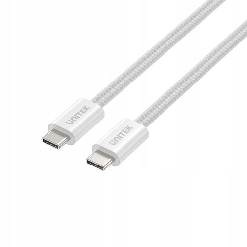 Kabel Unitek USB - USB typ C 1 m biały na Arena.pl