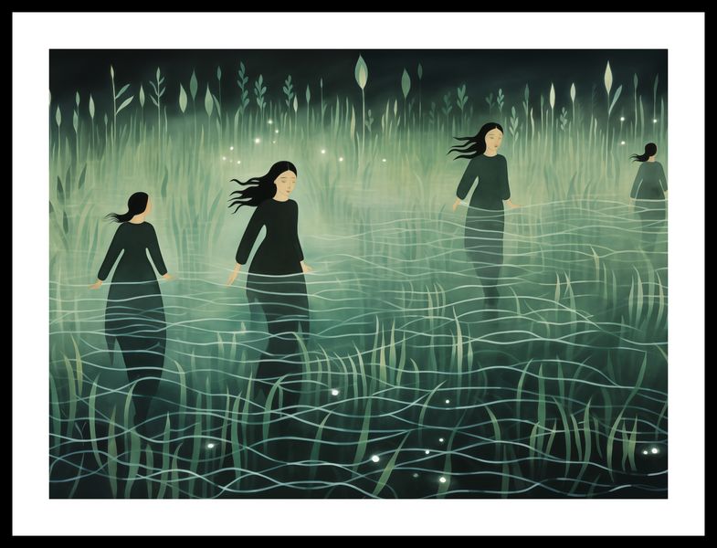 Plakat 55x40cm Pośród Ciszy zdjęcie 3