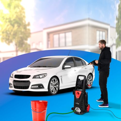 MYJKA CIŚNIENIOWA LEHMANN MOSIĄDZ 3000W INDUKCJA 350bar ZWIJACZ 12M na Arena.pl