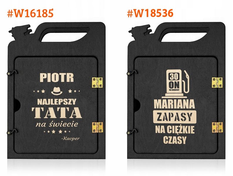 KANISTER BAREK dla FACETA prezent URODZINY +GRAWER zdjęcie 8