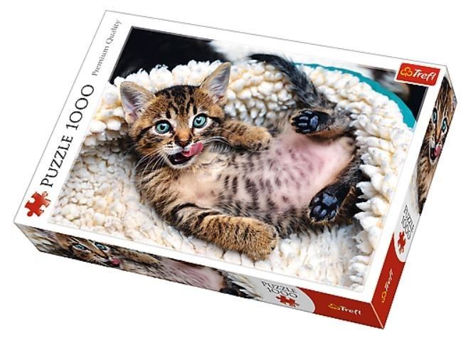 1000 ELEMENTOW Wesoly kotek zdjęcie 1