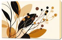 Obraz 90x60cm Jesienne Sylwety