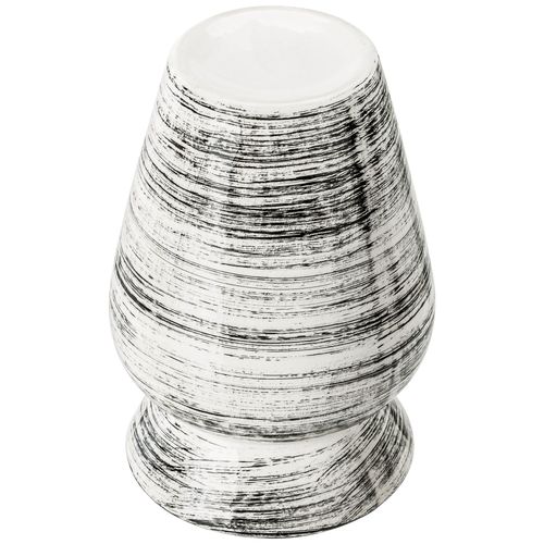 Wazon Ceramiczny Baryłka  Biały czarny flakon na Arena.pl