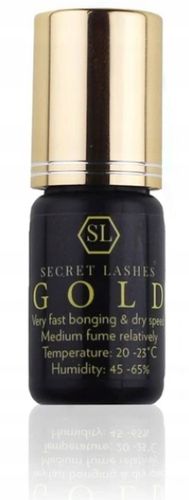 Klej do rzęs SECRET LASHES GOLD SL 3g + GRATIS na Arena.pl