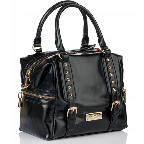 MONNARI Torebka damska kuferek Listonoszka Pojemny PREMIUM do pracy Pojemny na Arena.pl