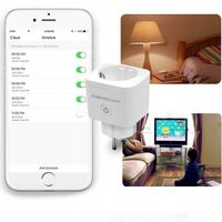 Forever Light Gniazdo Sieciowe WiFi Smart 240V 16A - FLSP16A
