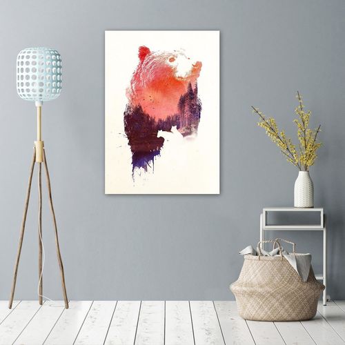 Obraz na płótnie - Canvas, Król lasu 1 40x60 na Arena.pl