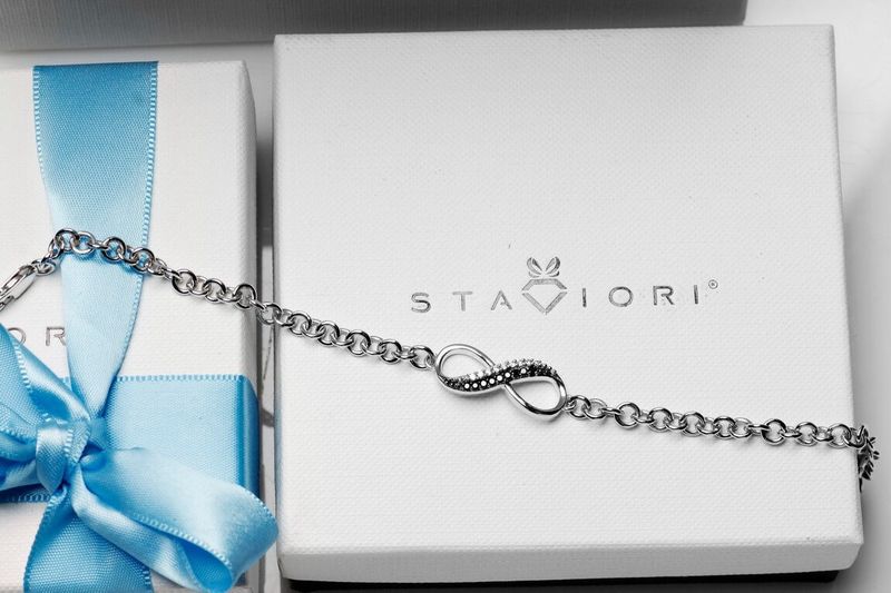 Emaga Złota bransoleta BBD4105 - Diament zdjęcie 7