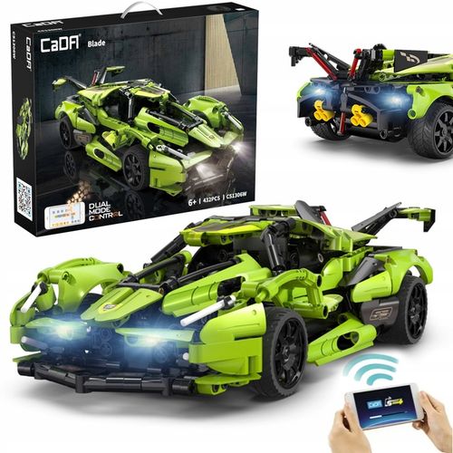 KLOCKI CADA AUTO ZDALNIE STEROWANE BALDE 432 ELEMENTY RC DUAL MODE + LED na Arena.pl