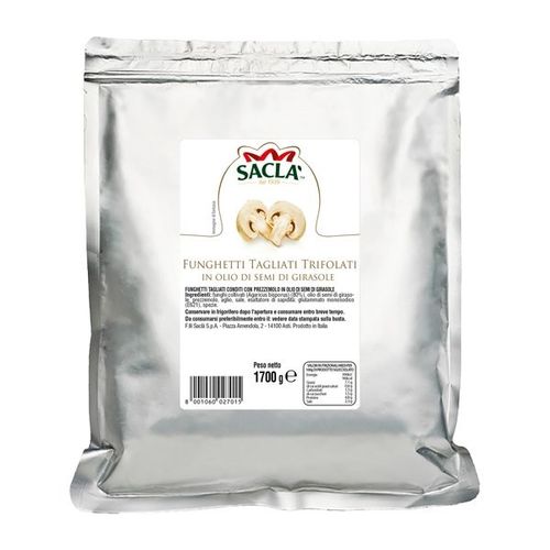 SACLA' Krojone pieczarki w przyprawach w oleju słonecznikowym 1,7 kg na Arena.pl