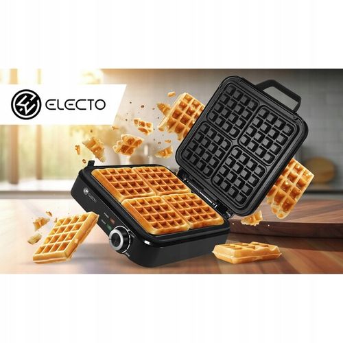 GOFROWNICA 4 DUŻE GOFRY REGULACJA TEMPERATURY NIEPRZYWIERAJĄCE PŁYTY na Arena.pl