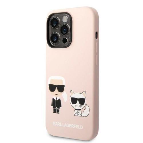 Etui Karl Lagerfeld do iPhone 14 Pro Max, Różowy, MagSafe na Arena.pl