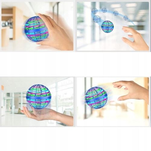 LATAJĄCA KULA UFO PIŁKA ZABAWKA STEROWANA RĘKĄ DŁONIĄ USB PILOT KOSMOKULA na Arena.pl