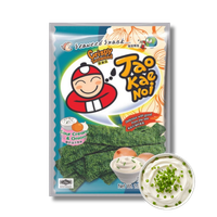 Tao Kae Noi Crispy Seaweed Sour Cream & Onion tajskie chipsy nori 32g