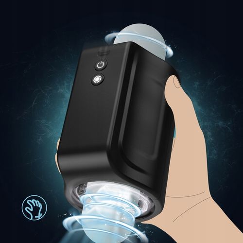 męski automatyczny masturbator posuwisty 7 funkcjami obracania i wkładania na Arena.pl