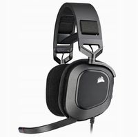 Słuchawki nauszne Corsair HS80 RGB USB Carbon
