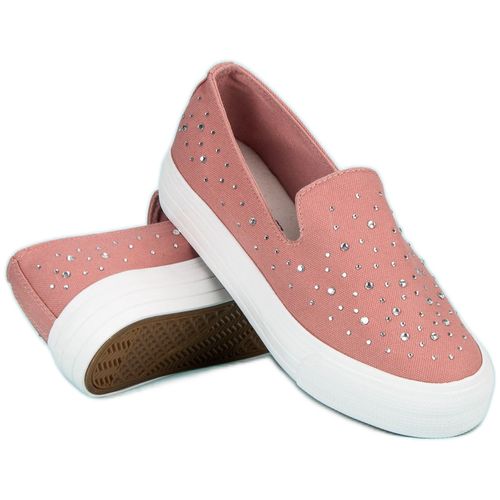 Różowe wsuwane trampki r.37 na Arena.pl