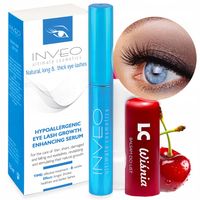 SERUM ODŻYWKA DO RZĘS INVEO NATURAL LONG LASHES EFEKT I WZROST + GRATIS