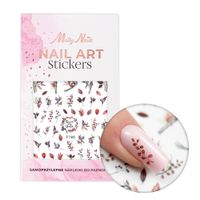 MollyNails Naklejki do paznokci samoprzylepne liście F785