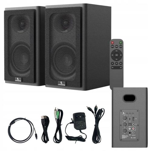 Głośniki komputerowe bluetooth Laudberg XS1B 2.0 Czarne 80W USB na Arena.pl