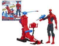 HASBRO ZESTAW DUŻA FIGURKA I HELIKOPTER SPIDERMAN 30cm A6747