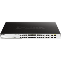D-LINK 24 PoE 10/100/1000 Base-T port with 4 x 1000Base-T /SFP ports