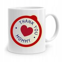 Kubek Prezent Dla Mamy Matki Thank You Mommu Z Nadrukiem Ze Zdjęciem