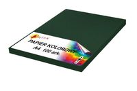papier kolorowy a4 120g zielony ciemny v4 100 arkuszy