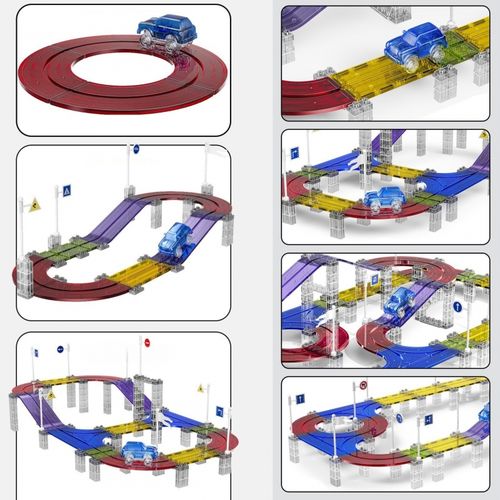 DLA DZIECI  MAGNETYCZNY TOR SAMOCHODOWY WYŚCIGOWY na Arena.pl
