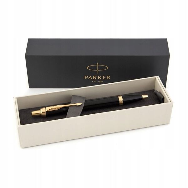 CZARNY DŁUGOPIS PARKER IM BLACK CT WKŁAD NIEBIESKI zdjęcie 6