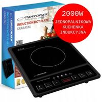 KUCHENKA INDUKCYJNA 1 PALNIK TURYSTYCZNA PRZENOŚNA PIKNIK KAMPING PLENER