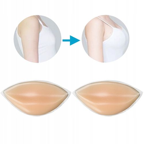 WKŁADKI DO BIKINI STANIKA PUSH UP SILIKON WYMIENNE MODELUJĄCE POWIĘKSZAJĄCE na Arena.pl