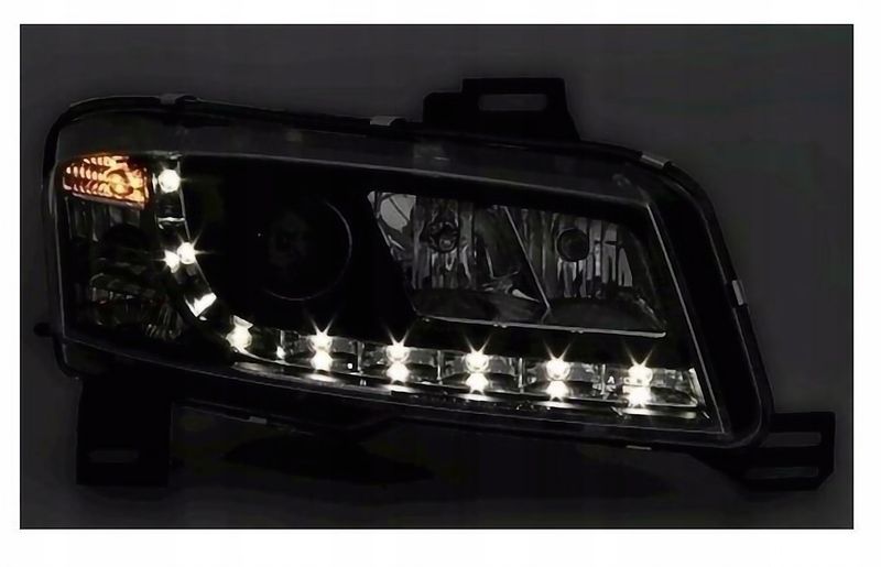 LAMPY REFLEKTORY FIAT STILO OD 2001 DO 2008 HATCHBACK DAYLIGHT LED zdjęcie 3