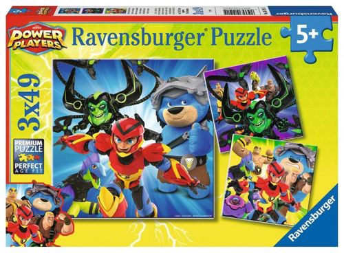Puzzle 3X49 Elementów Power Players na Arena.pl
