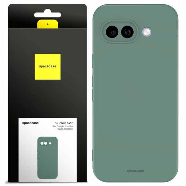 Spacecase Silicone Case 3.0 Google Pixel 9A dark green zdjęcie 1