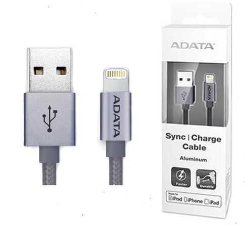 ADATA ORYGINALNY KABEL IPHONE 5S 6S 7 8 X PLUS 8 PLUS IPAD | MFI na Arena.pl
