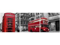 OBRAZ CZERWONA BUDKA TELEFONICZNA LONDYNIE