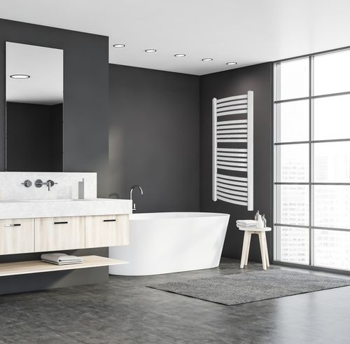 Grzejnik łazienkowy drabinka ZEUS 120/50 biały + GRATIS na Arena.pl