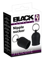 black velvets zestaw przyssawek anatomicznych do brodawek 2 szt. czarne