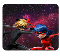 Podkładka pod myszkę Biedronka i Czarny Kot