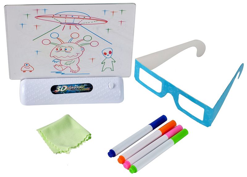 Magiczna Tablica Do Rysowania 3D XXL Kosmos zdjęcie 12