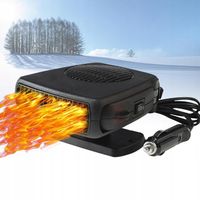 ODMRAŻACZ SZYBY 12V, 150W WENTYLATOR SAMOCHODOWY, PODGRZEWACZ SAMOCHODOWY