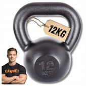 Kettlebell żeliwny odważnik kula kettle kettleball siłownia domowa fit