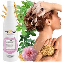 Alfaparf YELLOW Liss Szampon do Włosów Prostowanych WYGŁADZAJĄCY 500ml